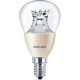 PHILIPS MASTER LEDluster DT 4-25W E14 P48 CL DIMTONE 250lm